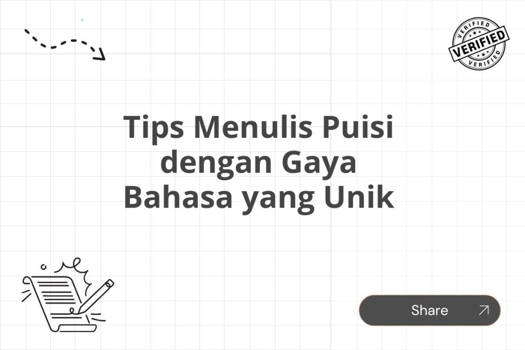 Cara Menciptakan Gaya Bahasa Yang Unik Dalam Menulis Panduan Lengkap Untuk Penulis Digital