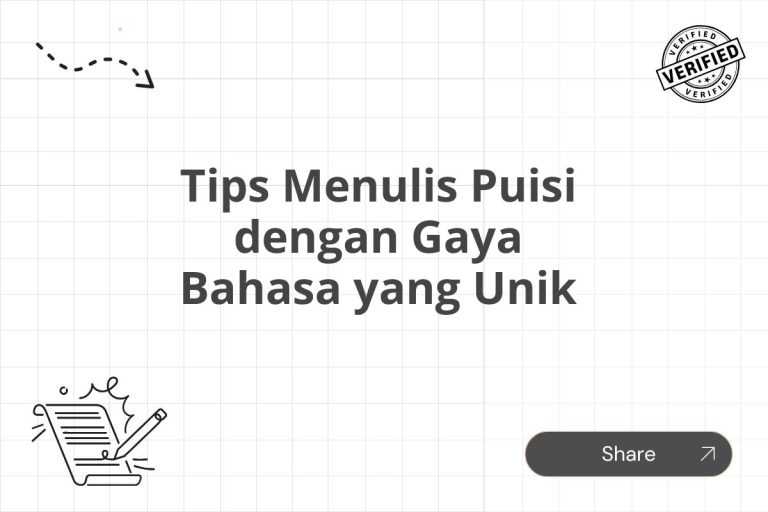 Cara Menciptakan Gaya Bahasa Yang Unik Dalam Menulis Panduan Lengkap Untuk Penulis Digital